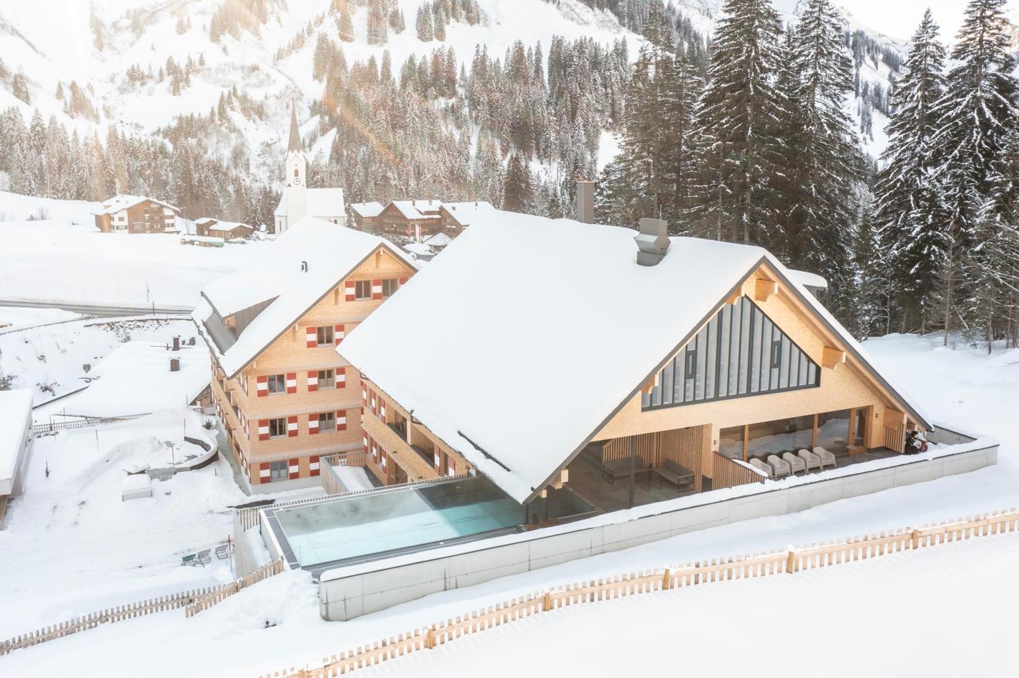 Berghaus Schroecken - Hotel Apartments Spa Exterior photo
